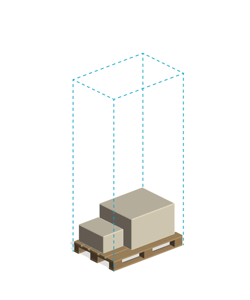 Double stacking pallets